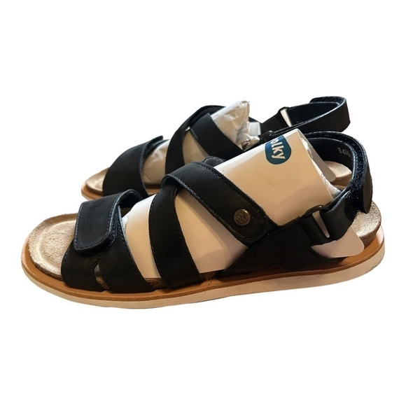 Wolky -Women's Sunstone leather Sandals in black - Picture 16 of 16
